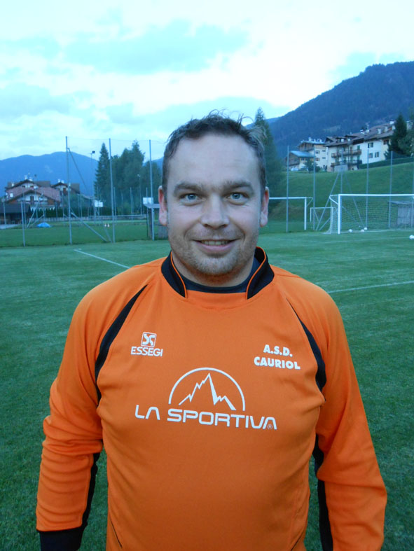 Il portiere: Christian Pederiva